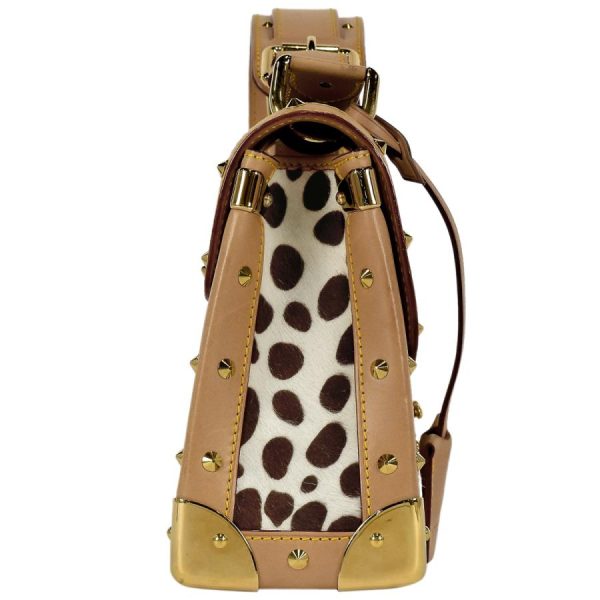 2 Louis Vuitton Sac Dalmatian Shoulder Bag Monogram Multicolor Noir