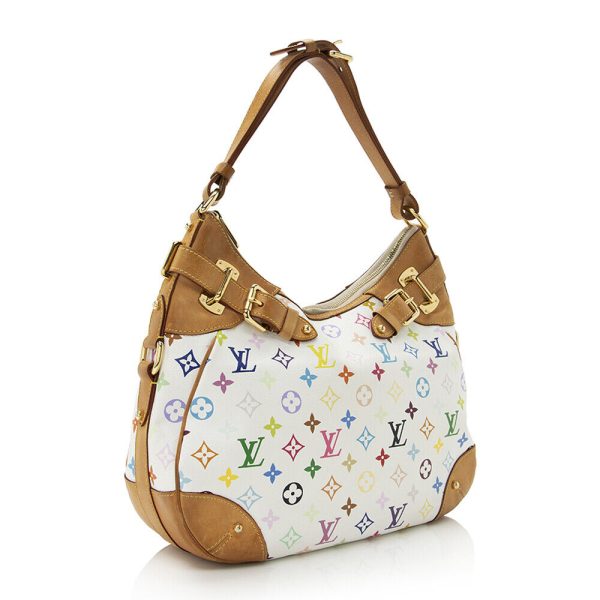 2 Louis Vuitton Monogram Multicolore Greta Hobo