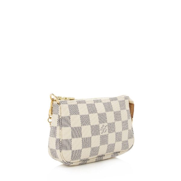 2 Louis Vuitton Damier Azur Mini Pochette Accessoires pouch