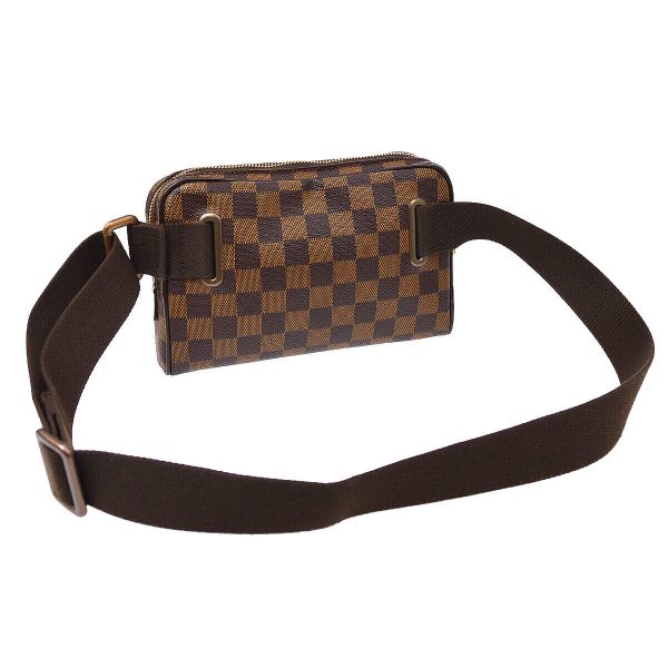 2 Louis Vuitton Brooklyn Bum Bag Waist Pouch Purse Damier