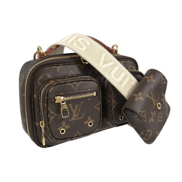 2 Louis Vuitton Monogram Utility Crossbody Handbag