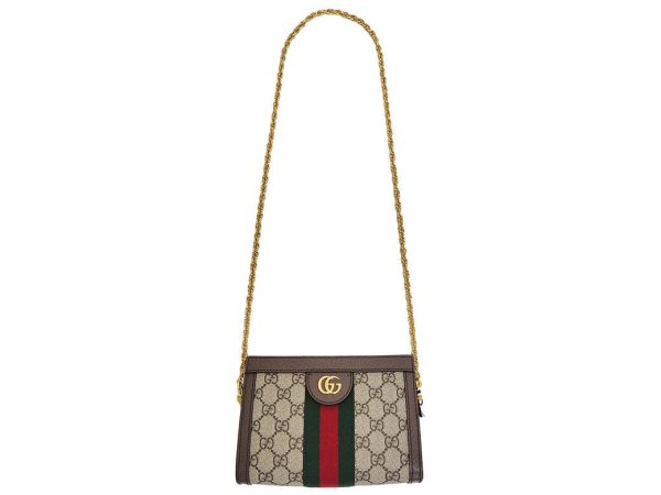 2 Gucci Ophidia Mini Chain Shoulder Bag GG Supreme