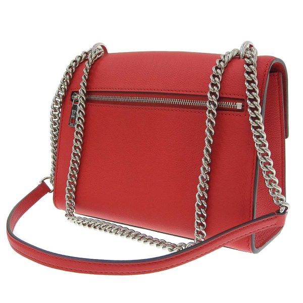 2 Louis Vuitton My Lock Me BB Chain Shoulder Bag Red