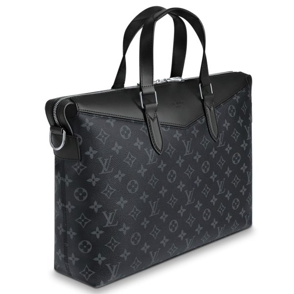 2 Louis Vuitton Shoulder Bag Briefcase Explorer Business Bag