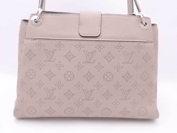 2 Louis Vuitton Monogram Mahina Sevres Shoulder Bag Greige neutral