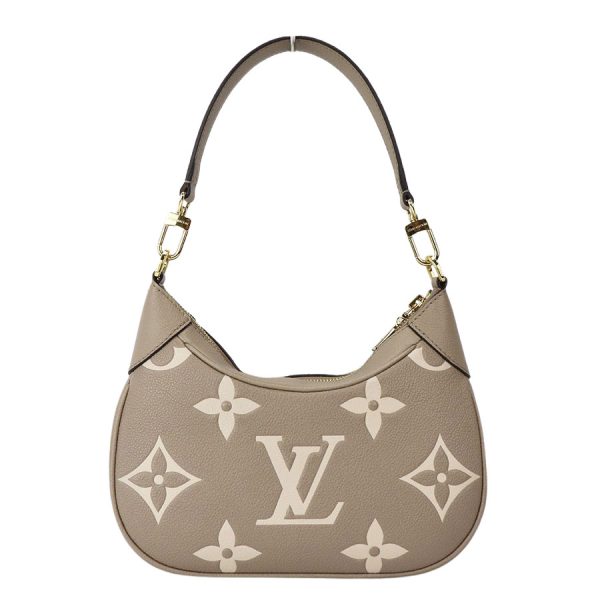 2 Louis Vuitton Bagatelle NM Bicolor Monogram Leather Handbag LV