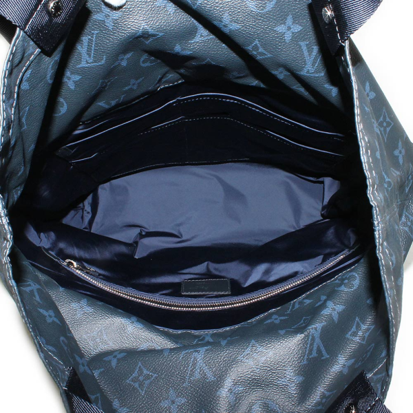 2 Louis Vuitton Monogram Cobalt Ultralight Tote Bag