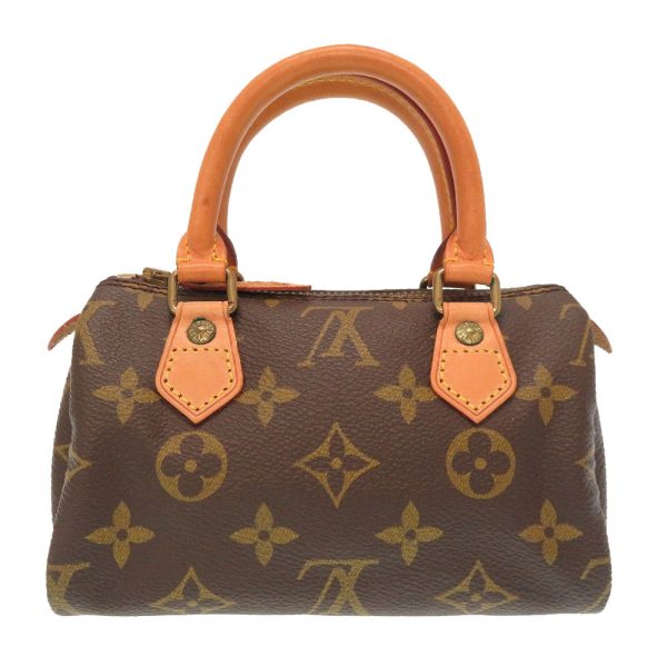 2 Louis Vuitton Monogram Mini Speedy Handbag Bag LV