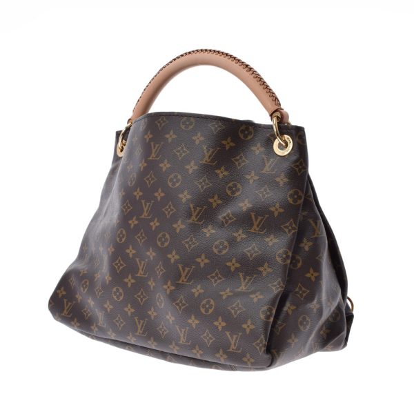 2 Louis Vuitton Artsy Monogram Brown MM Canvas Semi shoulder Bag