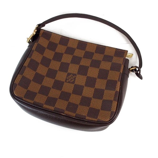 2 Louis Vuitton Makeup Accessory Pouch Damier Ebene