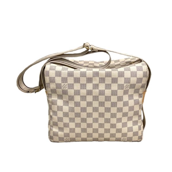 2 Louis Vuitton Naviglio Damier Azur White Messenger Bag Shoulder Bag