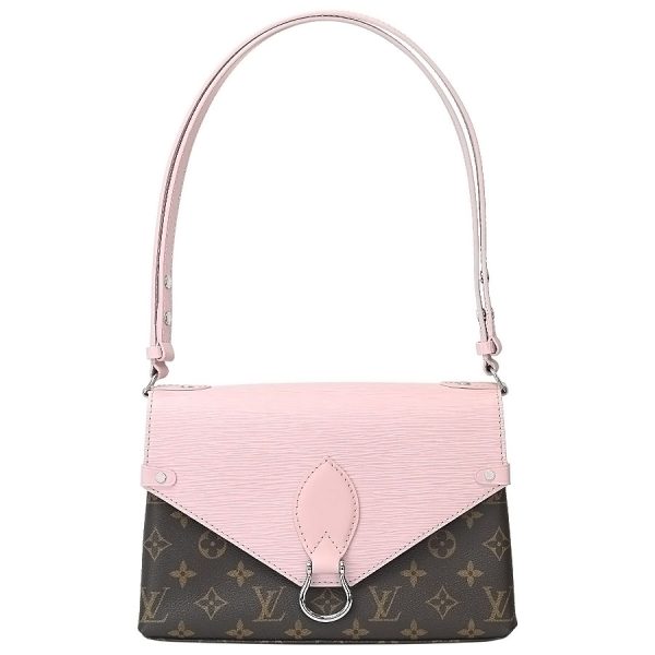 2 Louis Vuitton Saint Michael Rose Ballerine Monogram Epi Shoulder Bag