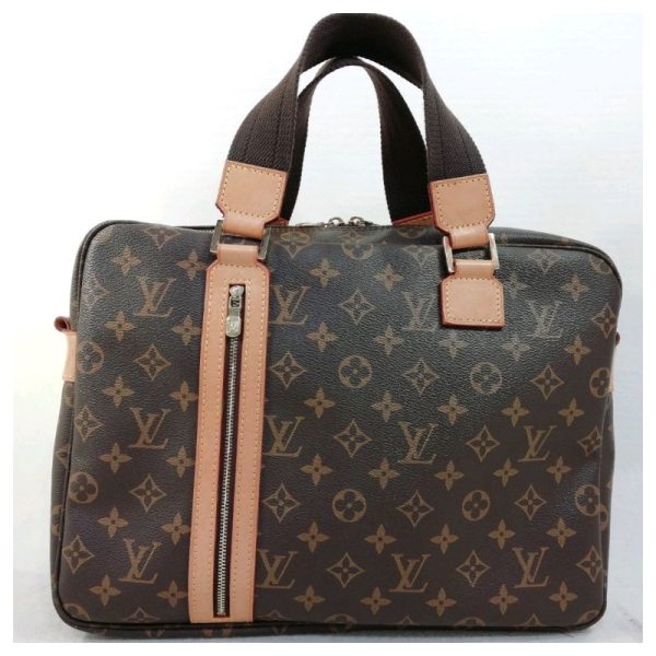 2 Louis Vuitton Sac Bosphore Brown Monogram 2way Shoulder Bag Handbag