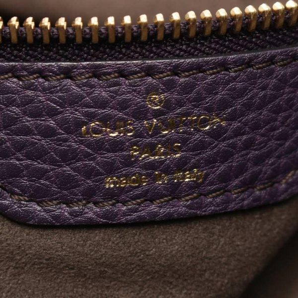 3 Louis Vuitton Mahina Monogram Ulsan Shoulder Bag Leather Dark Purple