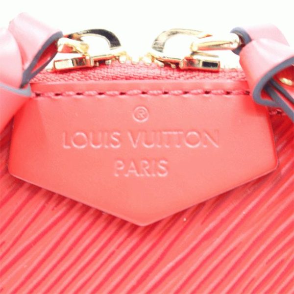 3 Louis Vuitton Epi Alma Mini Shoulder Bag red