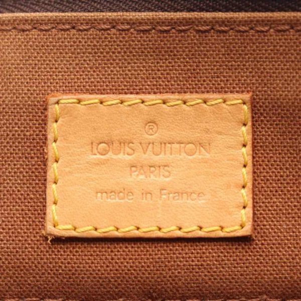 3 Louis Vuitton Popincourt Ron Monogram Shoulder Bag PVC Leather Brown