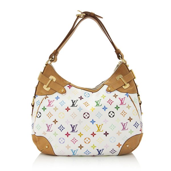 3 Louis Vuitton Monogram Multicolore Greta Hobo