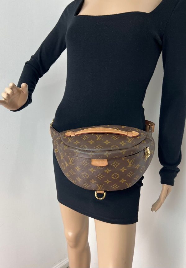 3 Louis Vuitton Monogram Bumbag Fanny Pack Belt Bag Crossbody