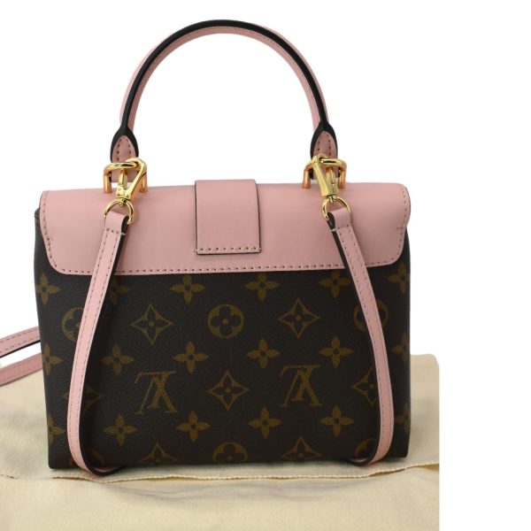 3 Louis Vuitton Locky BB Monogram Canvas Crossbody Bag Rose Poudre