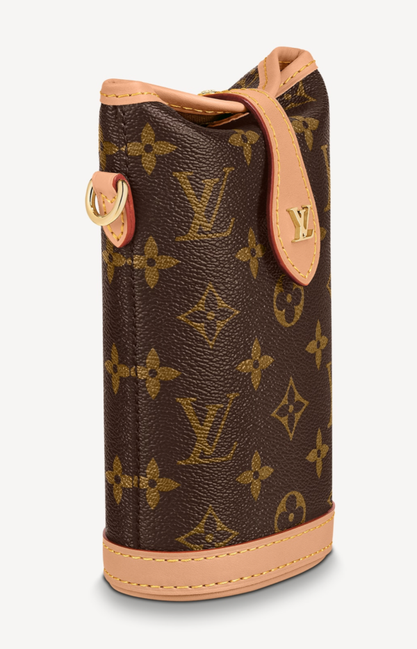 3 Louis Vuitton Fold Me Pouch Brown Monogram Crossbody Bag