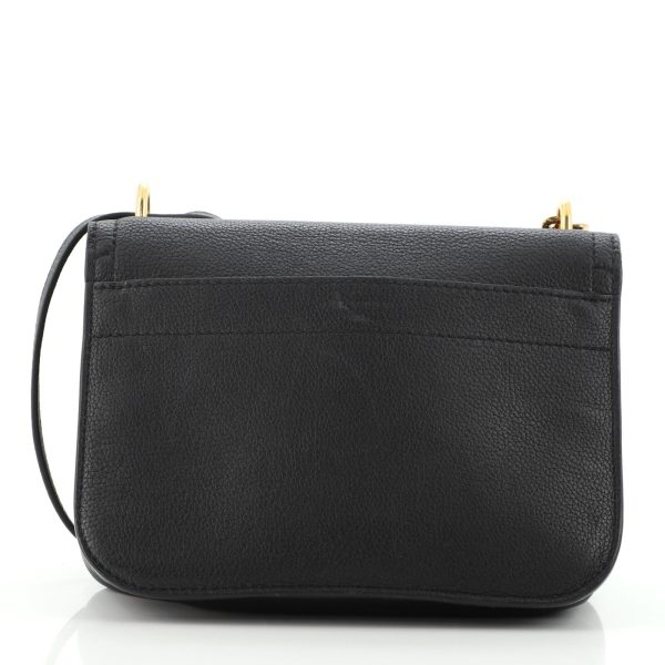 3 Louis Vuitton Lockme Chain Bag Leather Black
