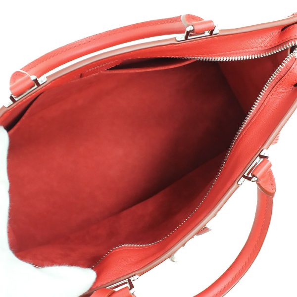3 Louis Vuitton Monogram Very Zip Tote 2WAY Bag Ruby Red Ladies