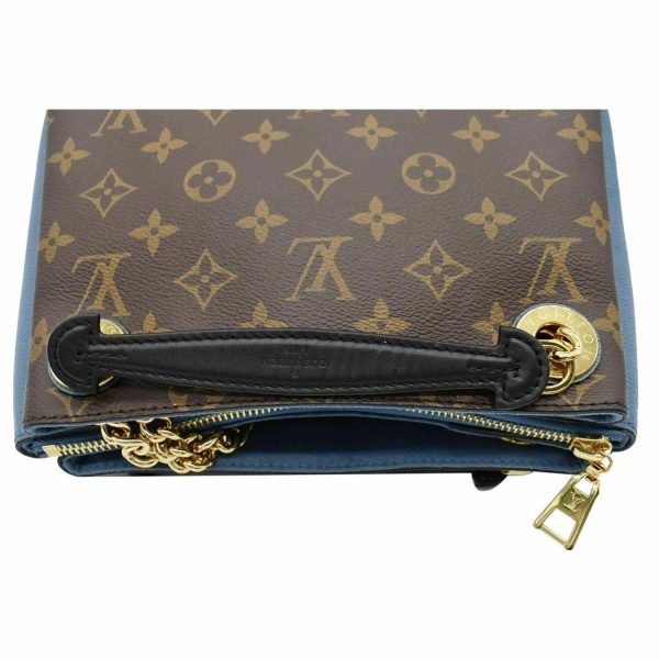 3 Louis Vuitton Surene BB Monogram Canvas Shoulder Bag Blue