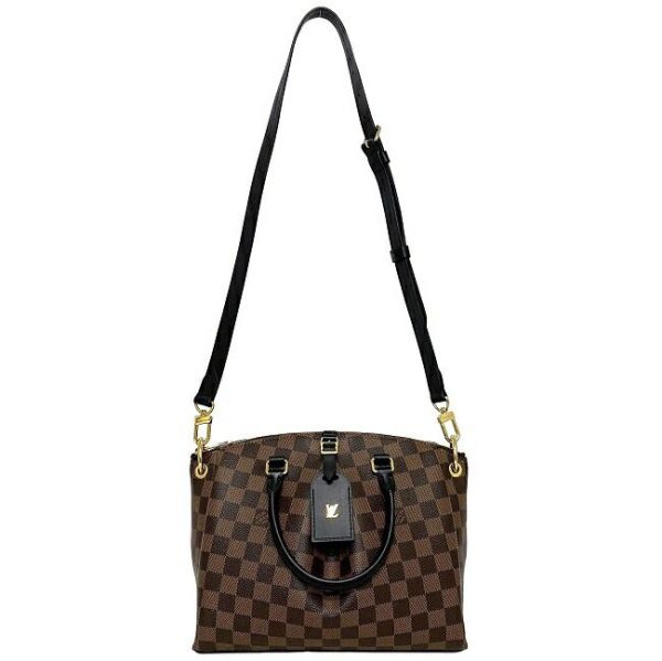 3 Louis Vuitton Odeon NM Damier Ebene Tote PM Handbag