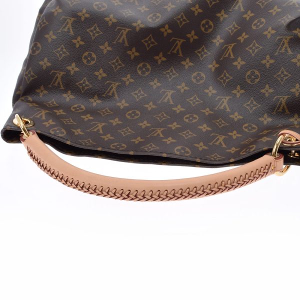 3 Louis Vuitton Artsy Monogram Brown MM Canvas Semi shoulder Bag