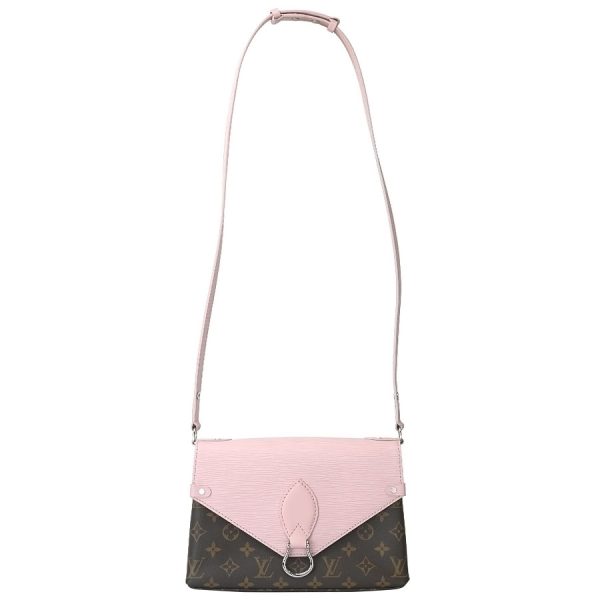 3 Louis Vuitton Saint Michael Rose Ballerine Monogram Epi Shoulder Bag