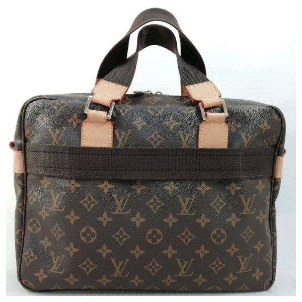 3 Louis Vuitton Sac Bosphore Brown Monogram 2way Shoulder Bag Handbag