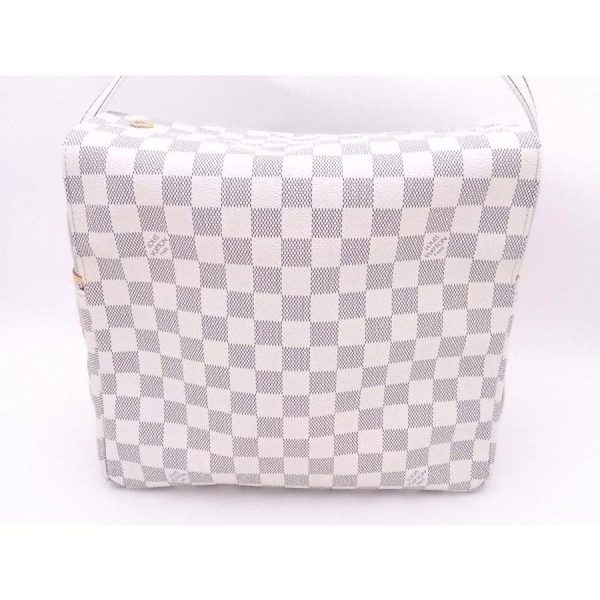 3 Louis Vuitton Crossbody Bag Damier Azur Naviglio White