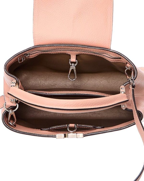 4 Louis Vuitton Magnolia Leather Capucines PM Pink