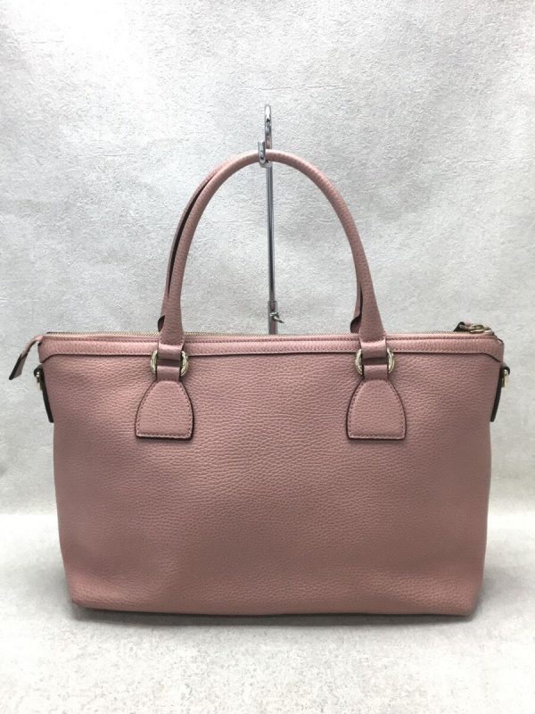 4 Gucci Pink Leather Shoulder Bag