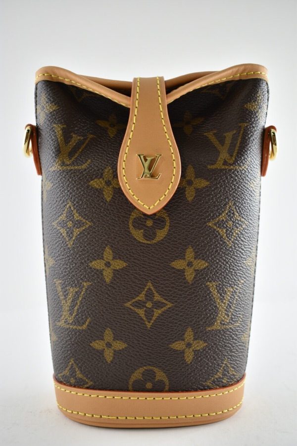 4 Louis Vuitton Fold Me Pouch Brown Monogram Crossbody Bag