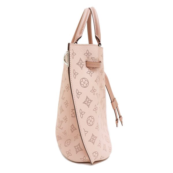 4 Louis Vuitton Monogram Mahina Girolatta 2way Handbag Magnolia Pink