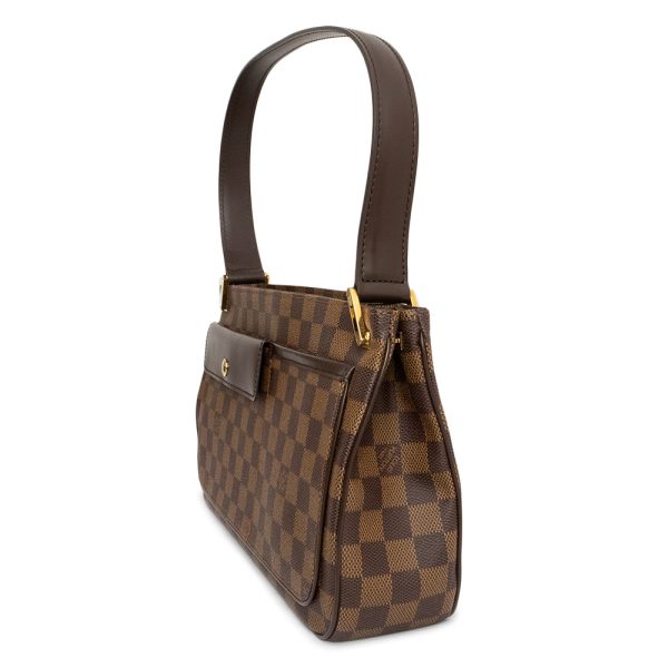 4 Louis Vuitton Damier Aubagne One Shoulder Handbag Brown