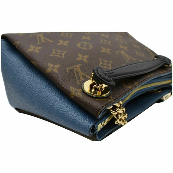 4 Louis Vuitton Surene BB Monogram Canvas Shoulder Bag Blue