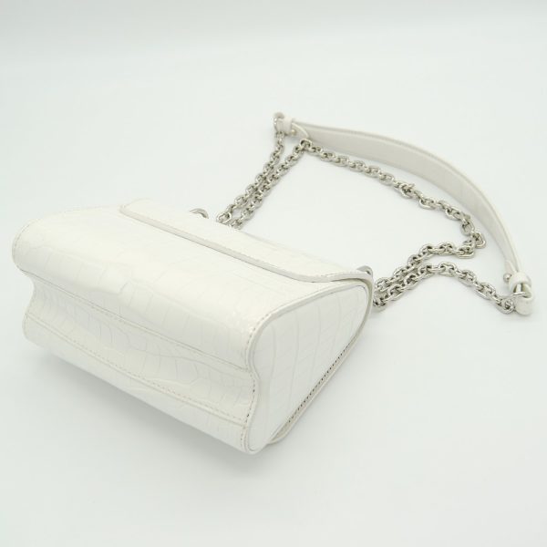 4 Louis Vuitton Twist PM Shoulder Bag White leather