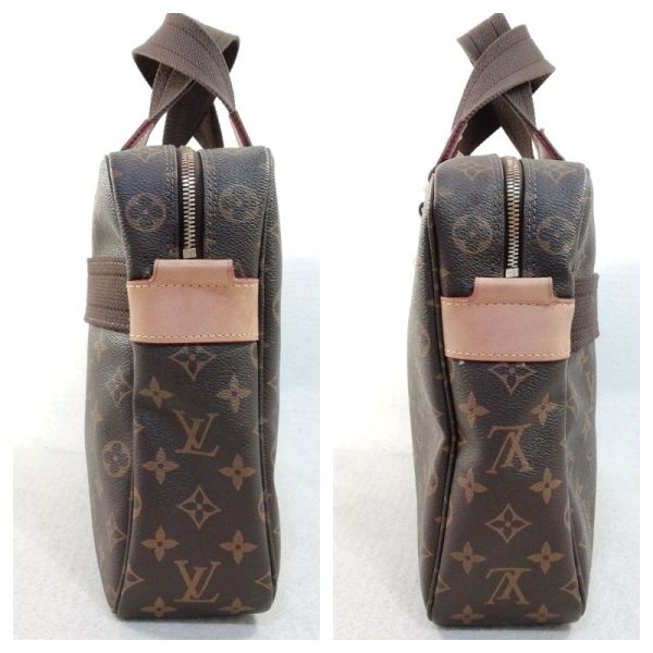 4 Louis Vuitton Sac Bosphore Brown Monogram 2way Shoulder Bag Handbag