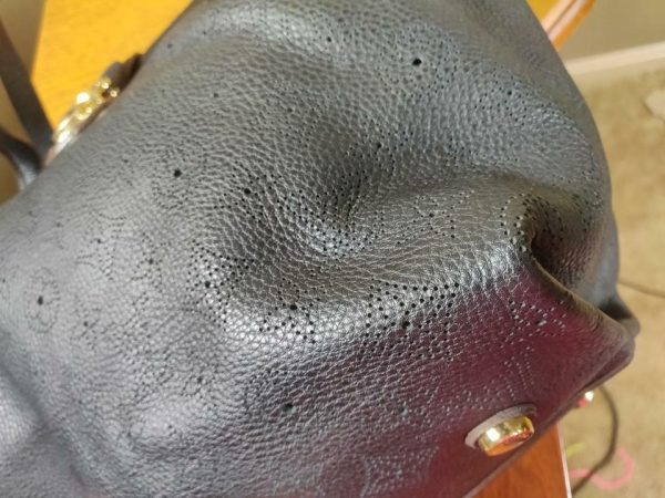 5 Louis Vuitton Cirrus PM Black Mahina Leather