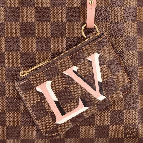 5 Louis Vuitton Belmont NV BB Shoulder Bag Damier Ebene Canvas