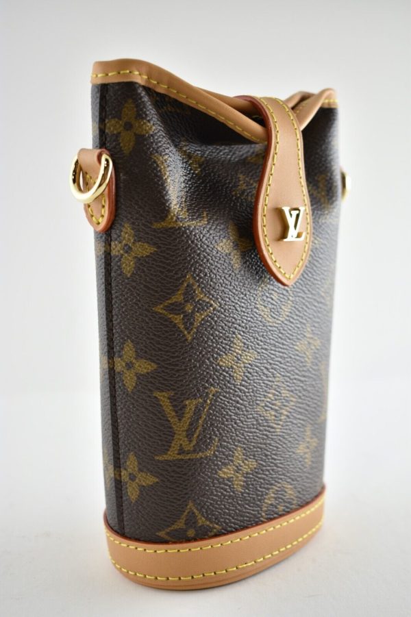 5 Louis Vuitton Fold Me Pouch Brown Monogram Crossbody Bag