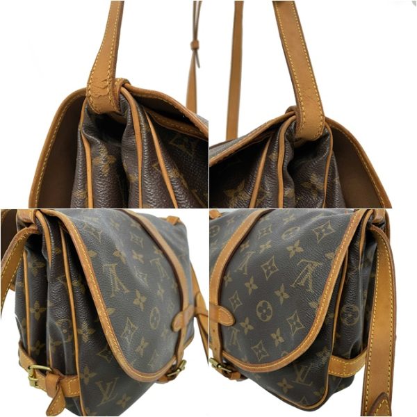 5 Louis Vuitton Saumur 30 Monogram Canvas shoulder bag