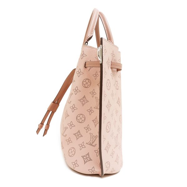 5 Louis Vuitton Monogram Mahina Girolatta 2way Handbag Magnolia Pink