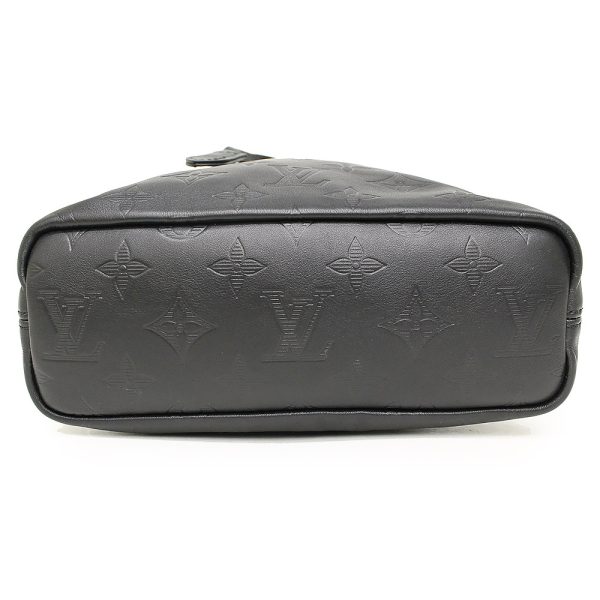 5 Louis Vuitton Monogram Shadow Nano Bag Shoulder Shibuya Noir Black