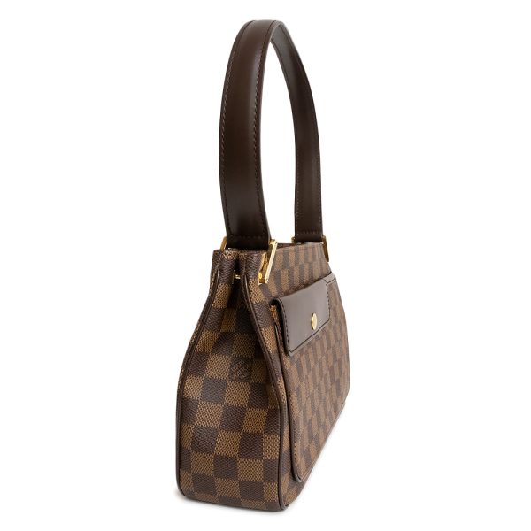 5 Louis Vuitton Damier Aubagne One Shoulder Handbag Brown