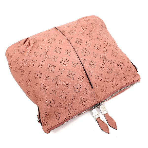 5 Louis Vuitton Monogram Mahina Selene PM 2WAY Handbag Rose Pink