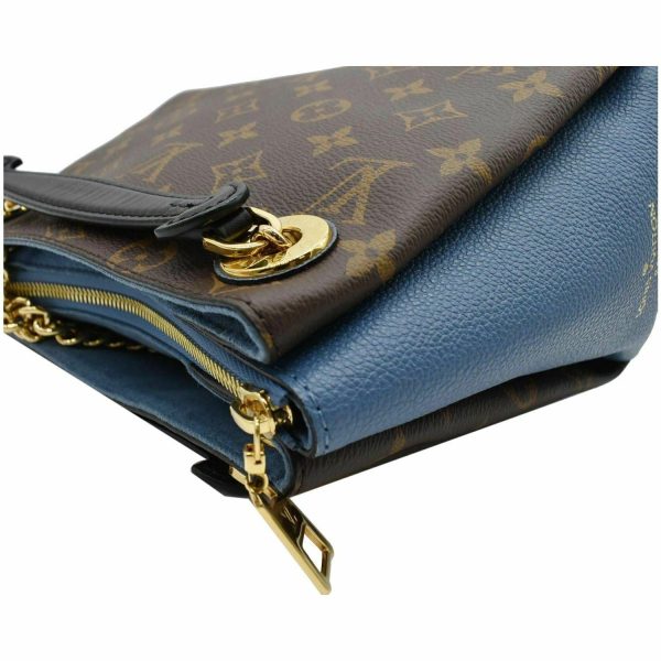 5 Louis Vuitton Surene BB Monogram Canvas Shoulder Bag Blue