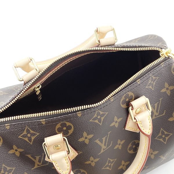 5 Louis Vuitton Speedy Bandouliere 25 Monogram Shoulder Bag Handbag